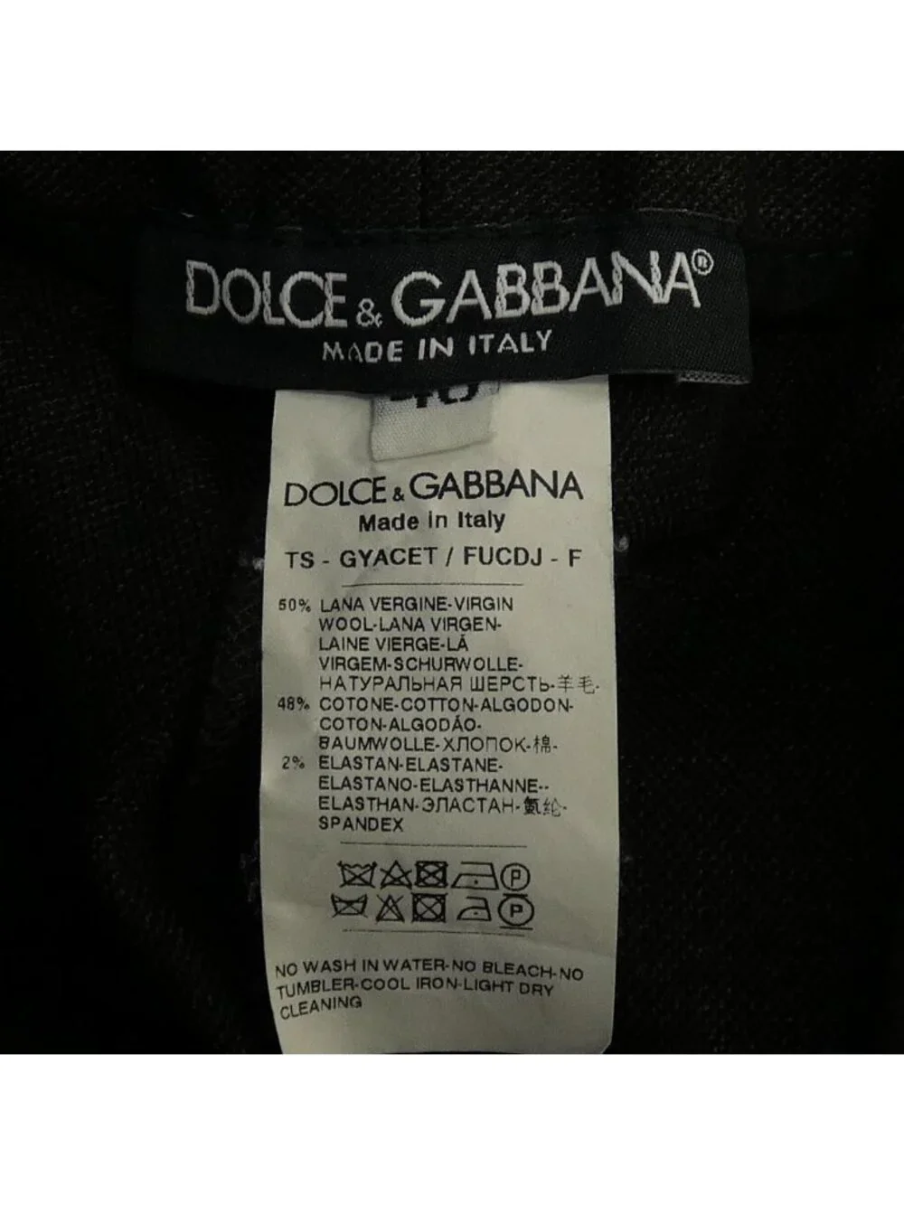 Dolce & Gabbana Gyacet Fucdj Pants